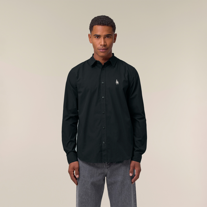 Camasa barbati, relaxed fit, Styler, Logo brodat [9]