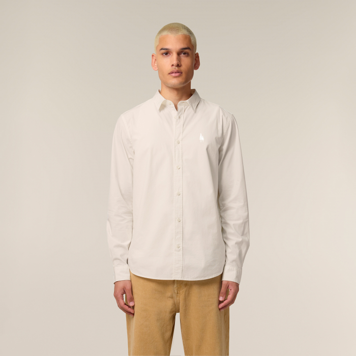 Camasa barbati, relaxed fit, Styler, Logo brodat [3]