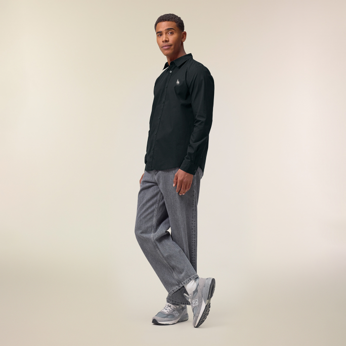 Camasa barbati, relaxed fit, Styler, Logo brodat [8]