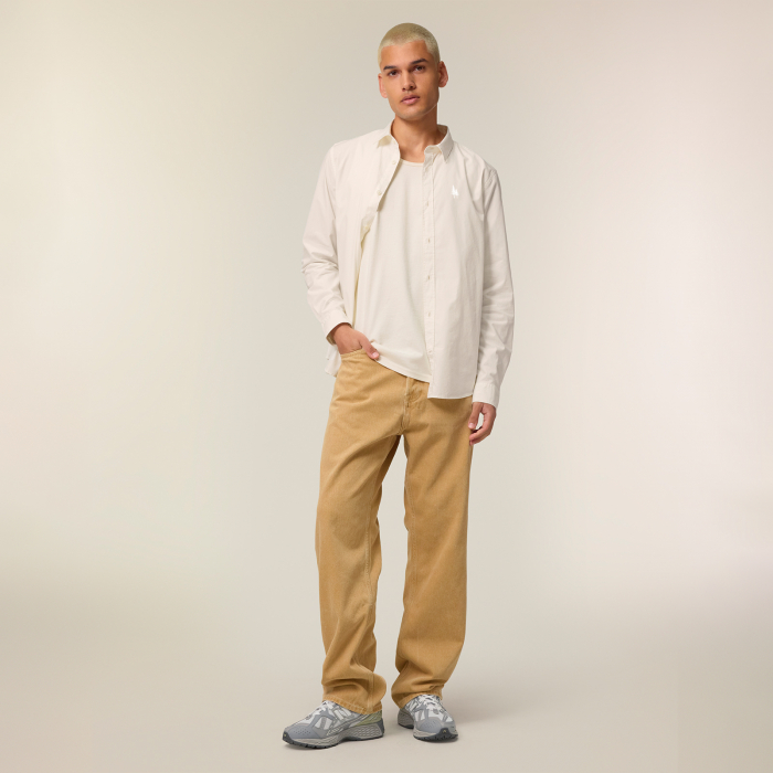 Camasa barbati, relaxed fit, Styler, Logo brodat [4]