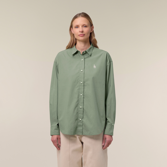 Women's Shirt, relaxed, Embroidered Logo [8]