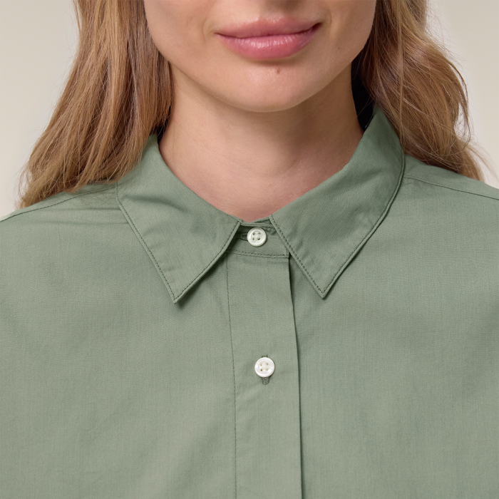 Women's Shirt, relaxed, Embroidered Logo [3]