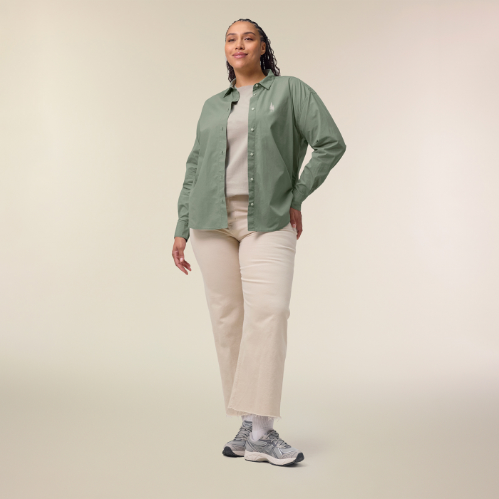 Women's Shirt, relaxed, Embroidered Logo [4]