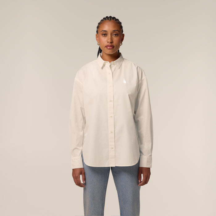 Women's Shirt, relaxed, Embroidered Logo [5]
