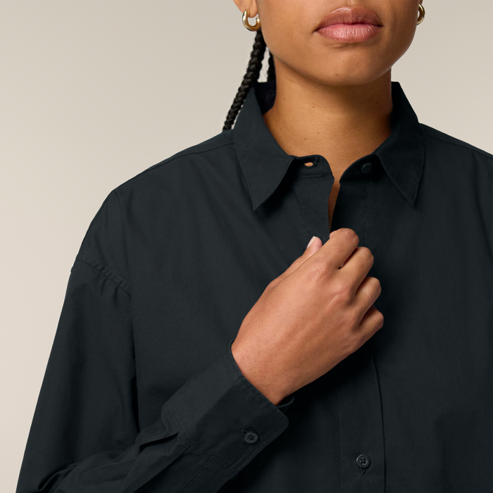 Women's Shirt, relaxed, Embroidered Logo [8]