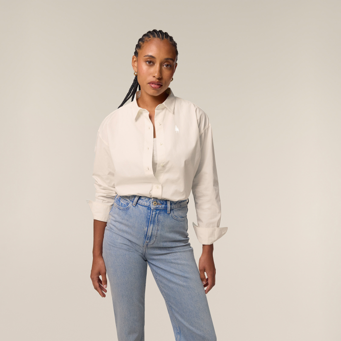 Women's Shirt, relaxed, Embroidered Logo [3]