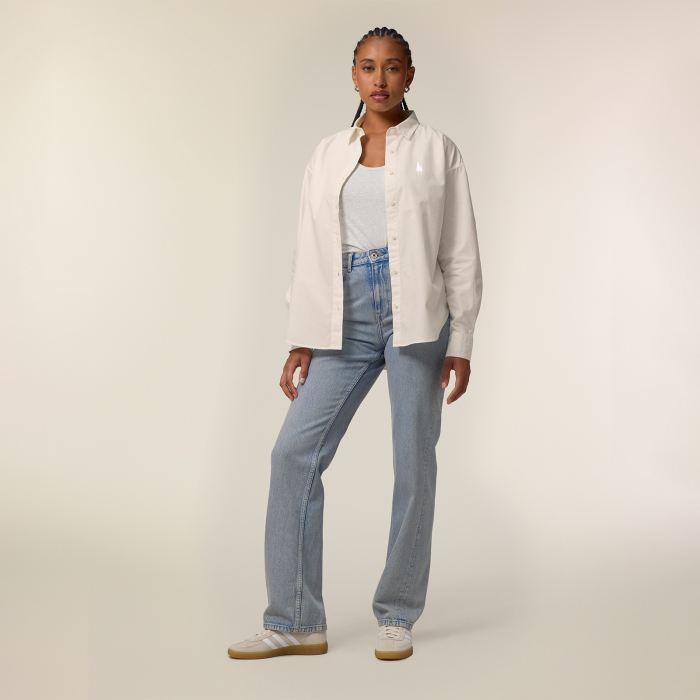 Women's Shirt, relaxed, Embroidered Logo [4]