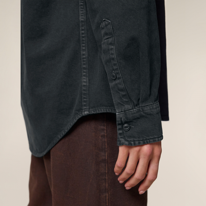Unisex's Shirt, oversized, Embroidered Logo [6]