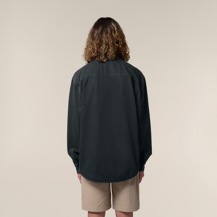 Unisex's Shirt, oversized, Embroidered Logo [7]