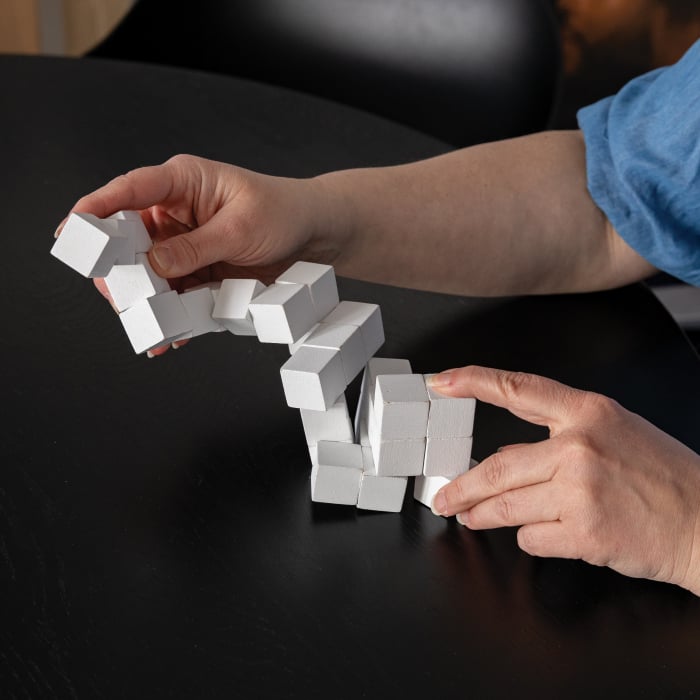 Cub lemn - brain game [4]