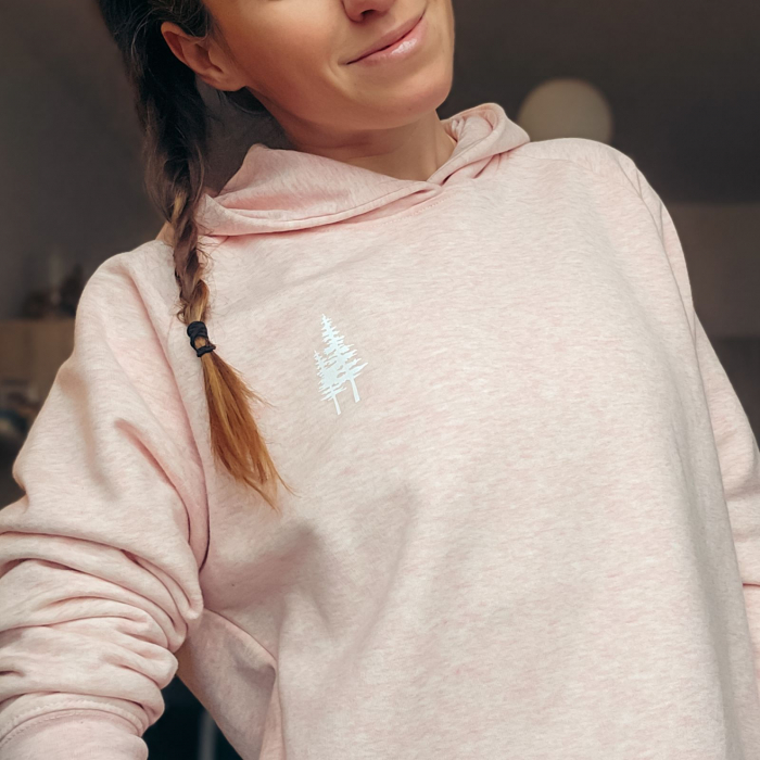 Women's Cropped Fit Hoodie, Logo [3]