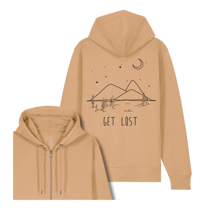 Hanorac gros cu fermoar, Get Lost [1]
