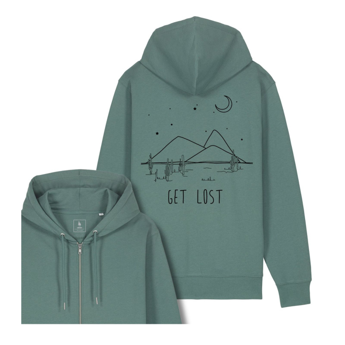 Hanorac gros cu fermoar, Get Lost [1]