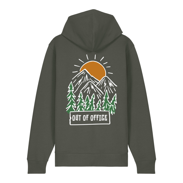 Hanorac gros cu fermoar, Out of office [2]