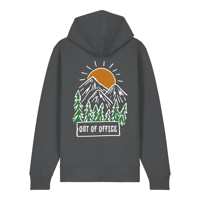 Hanorac gros cu fermoar, Out of office [2]