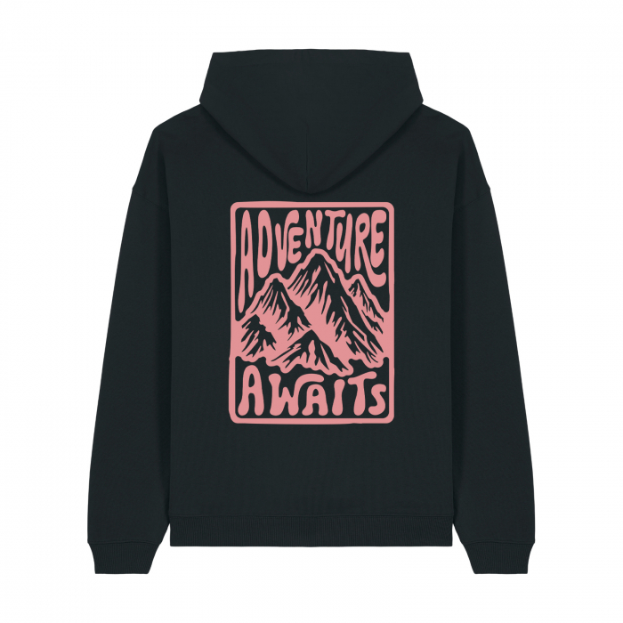 Hanorac oversized unisex , Adventure awaits [2]