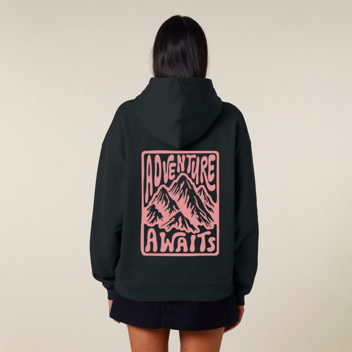 Hanorac oversized unisex , Adventure awaits [5]