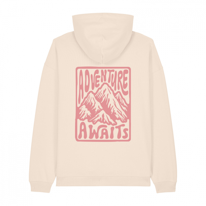 Hanorac oversized unisex , Adventure awaits [2]