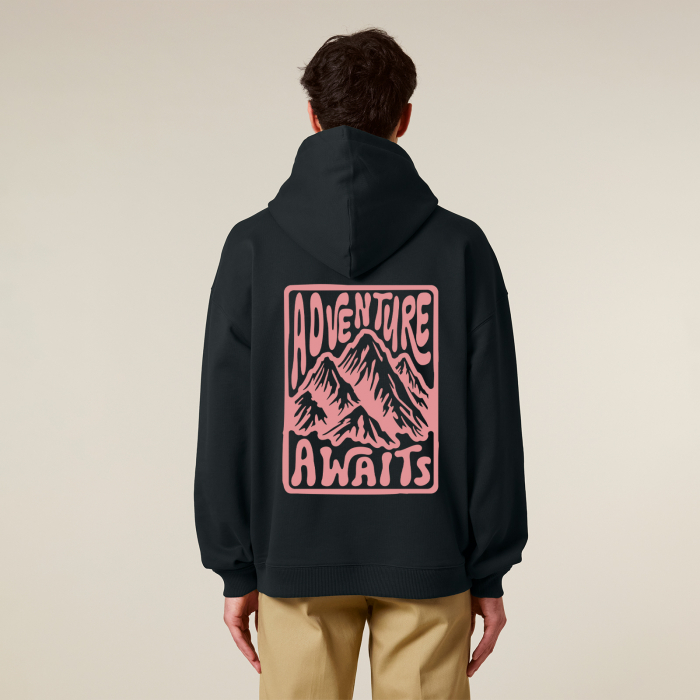 Hanorac oversized unisex , Adventure awaits [10]