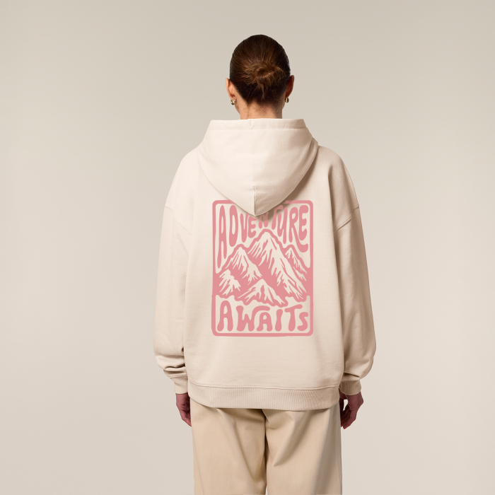 Hanorac oversized unisex , Adventure awaits [5]