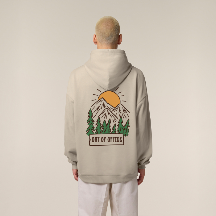 Hanorac oversized unisex , Out of office [4]