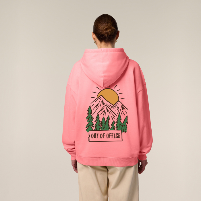 Oversized unisex Hoodie, Out of office [6]