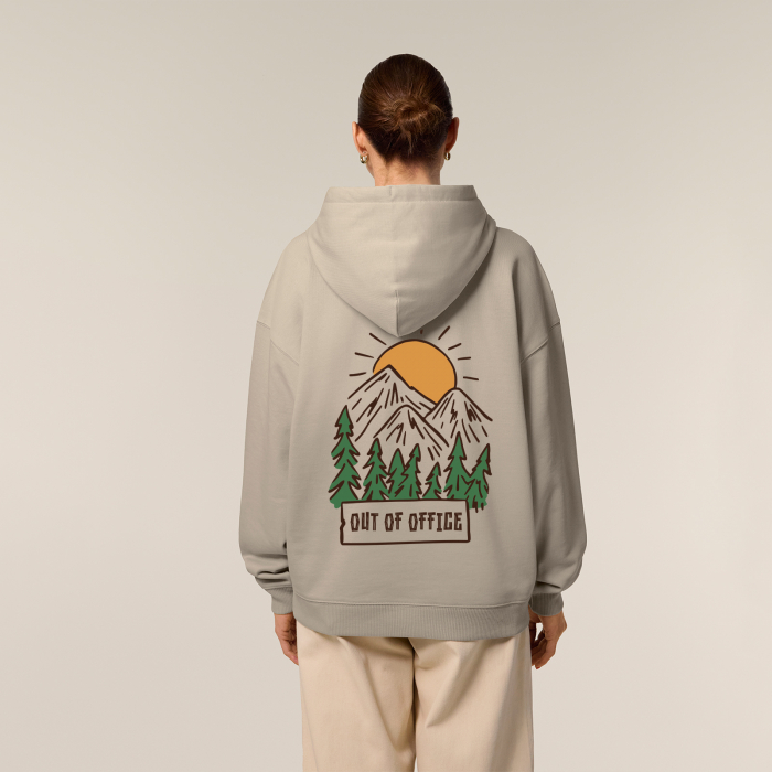 Hanorac oversized unisex , Out of office [8]