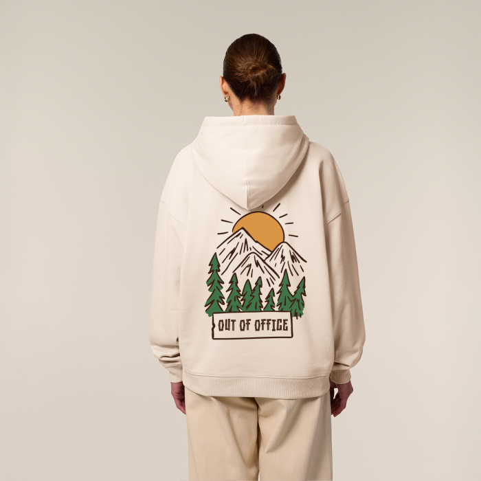Hanorac oversized unisex , Out of office [4]