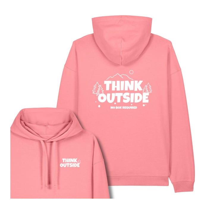 Hanorac oversized unisex , Think Outside [1]