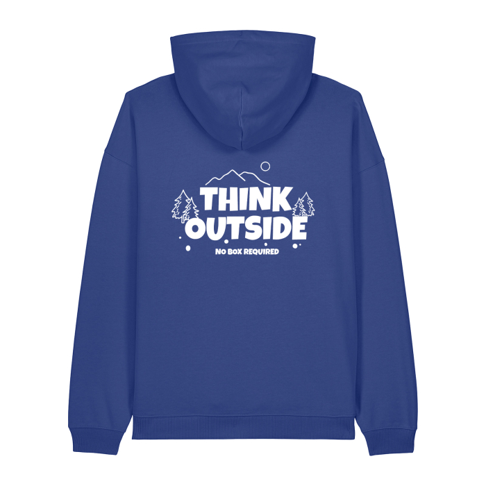Hanorac oversized unisex , Think Outside [2]