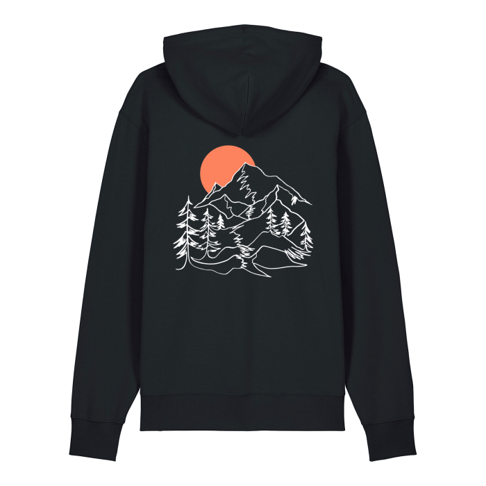 Hanorac premium unisex, Sunset Peaks [2]