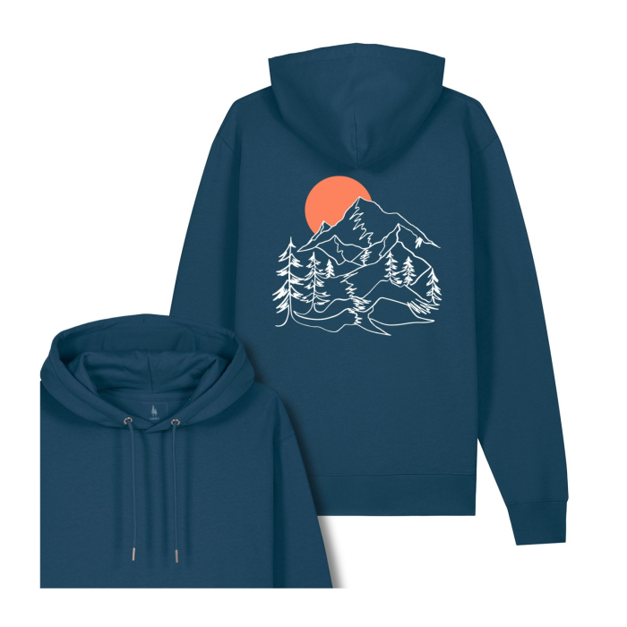 Hanorac premium unisex, Sunset Peaks [1]