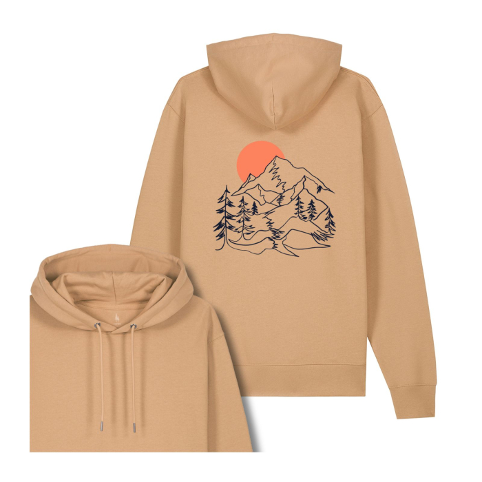 Hanorac premium unisex, Sunset Peaks [1]