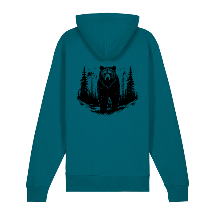 Hanorac subtire unisex, King of Woods [2]