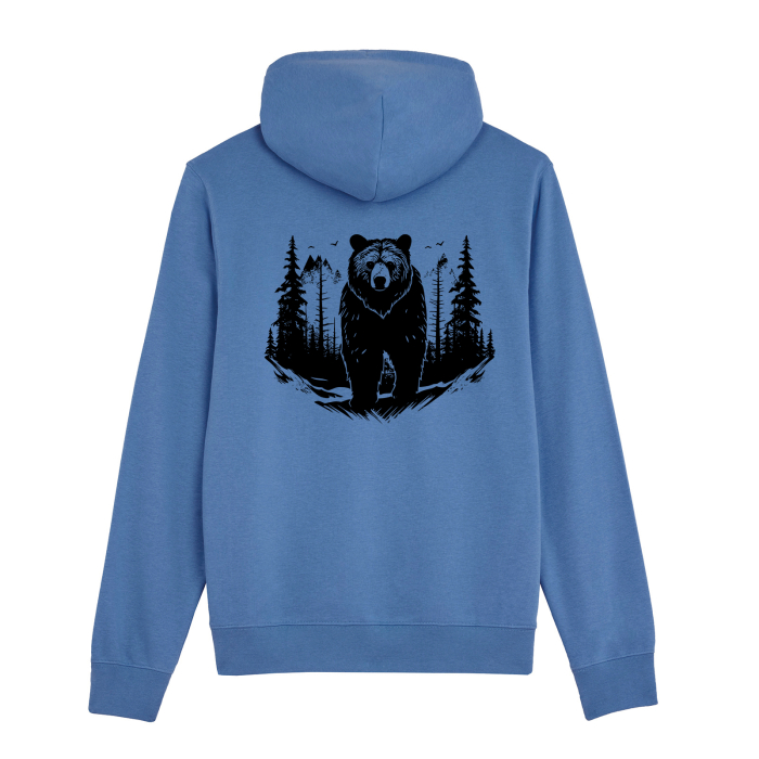 Hanorac subtire unisex, King of Woods [2]