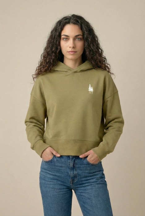 Hanorac unisex boxy, bumbac reciclat [2]