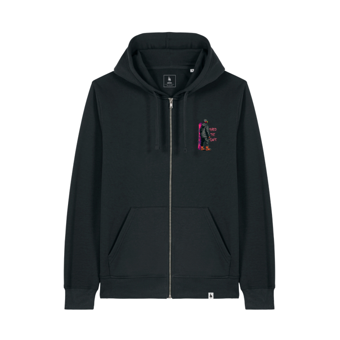 Hanorac unisex cu fermoar, Shred the Slope [2]