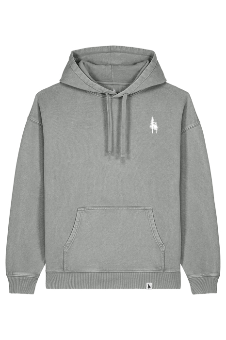 Oversized garment dyed unisex  hoodie [3]