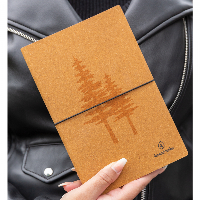 Notes A5, piele reciclata [5]
