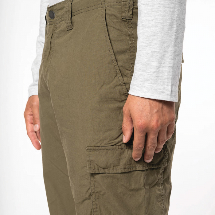 Pantaloni subtiri cu mai multe buzunare [8]