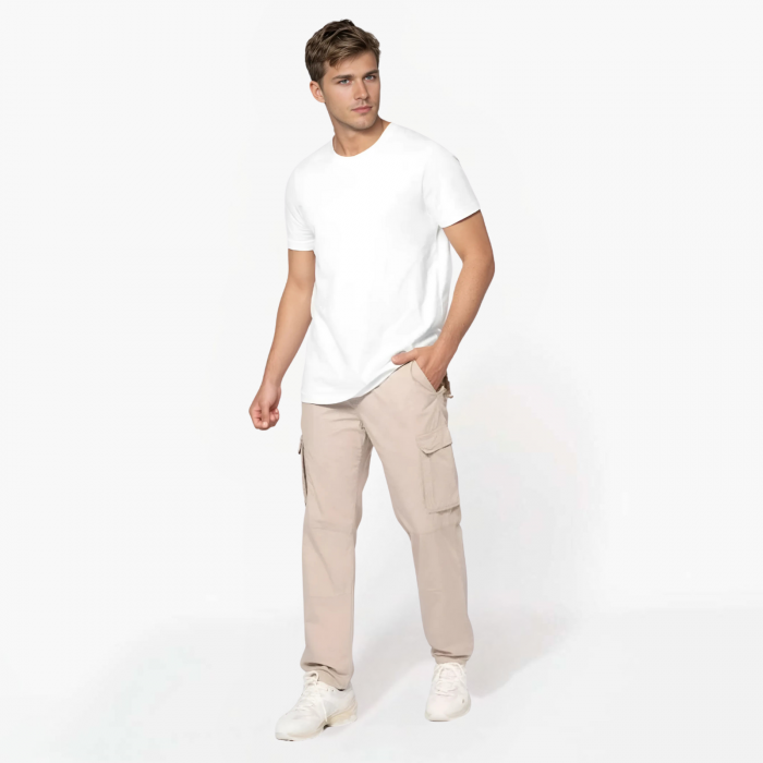 Pantaloni subtiri cu mai multe buzunare [2]