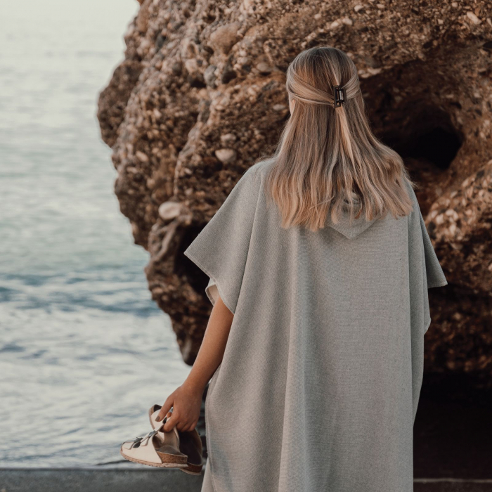 Poncho plaja, unisex [2]