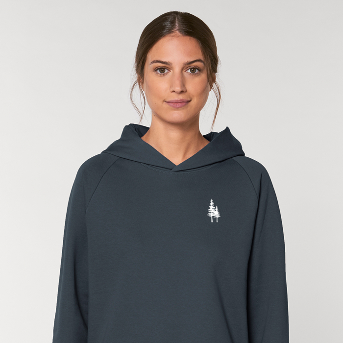 Women's Cropped Fit Hoodie, Logo [3]