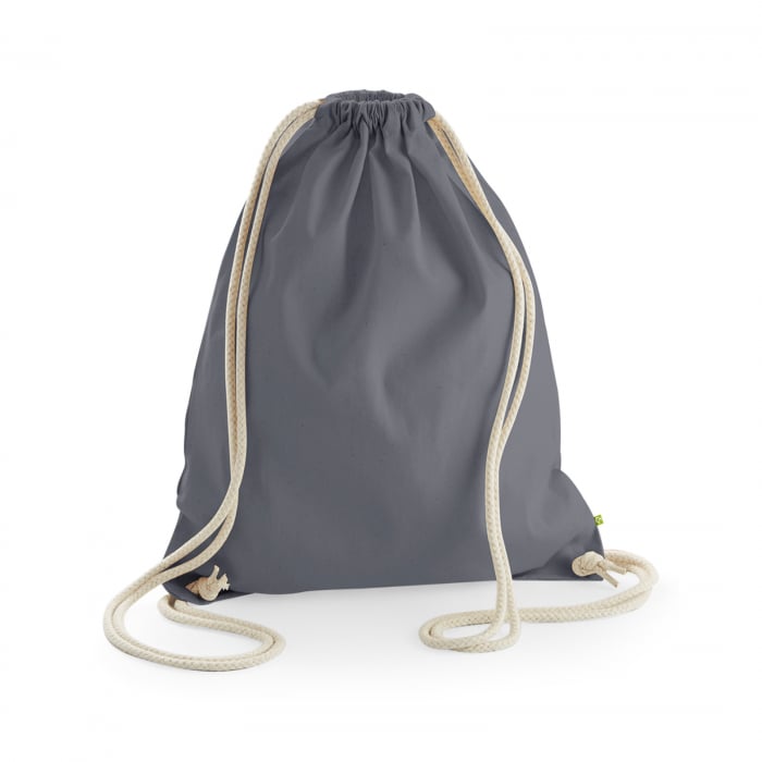 Drawstring backpack, organic cotton [2]