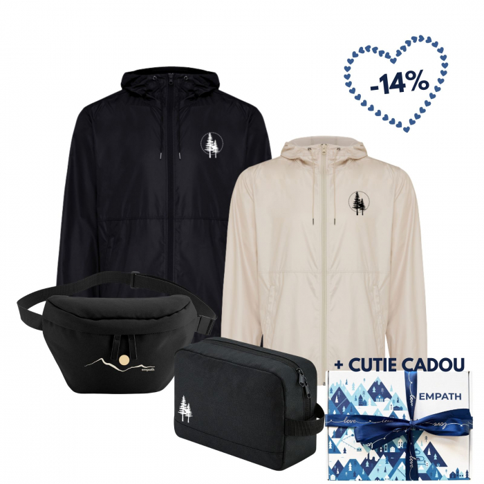 Set cadou Jachete unisex tip foita + accesorii