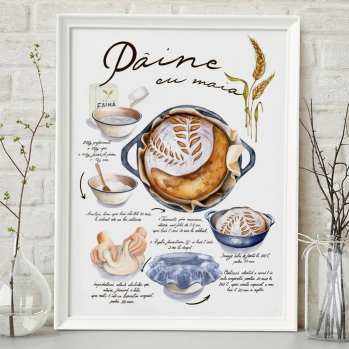 Tablou Pâine cu maia [1]