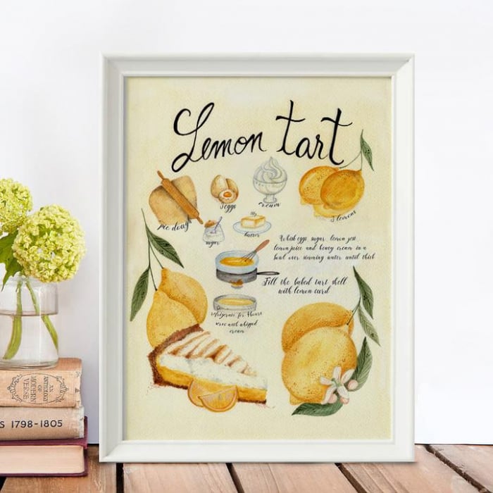 Tablou Lemon tart [1]
