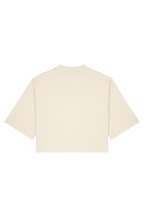 Tricou dama cropped fit, bumbac reciclat [2]