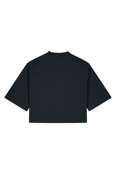 Tricou dama cropped fit, bumbac reciclat [2]