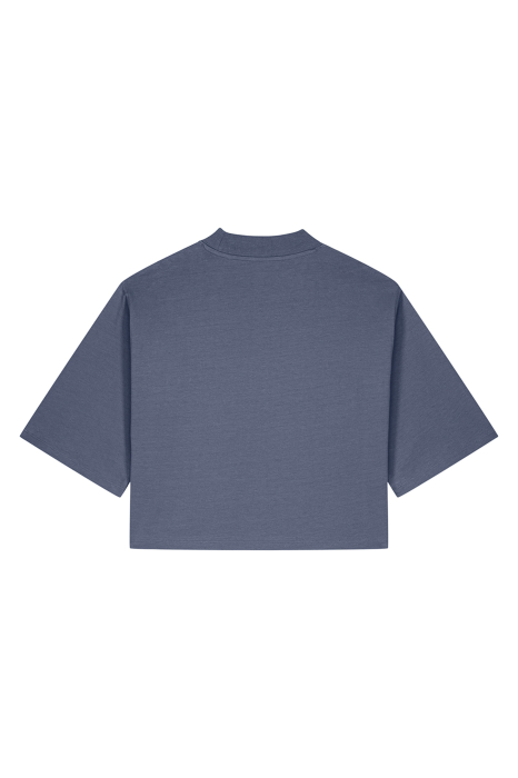 Tricou dama cropped fit, bumbac reciclat [3]